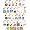 Barker Creek Learning Magnets - Letters with Pictures, 60 Magnetic pieces/Package 1150 - alternate 4